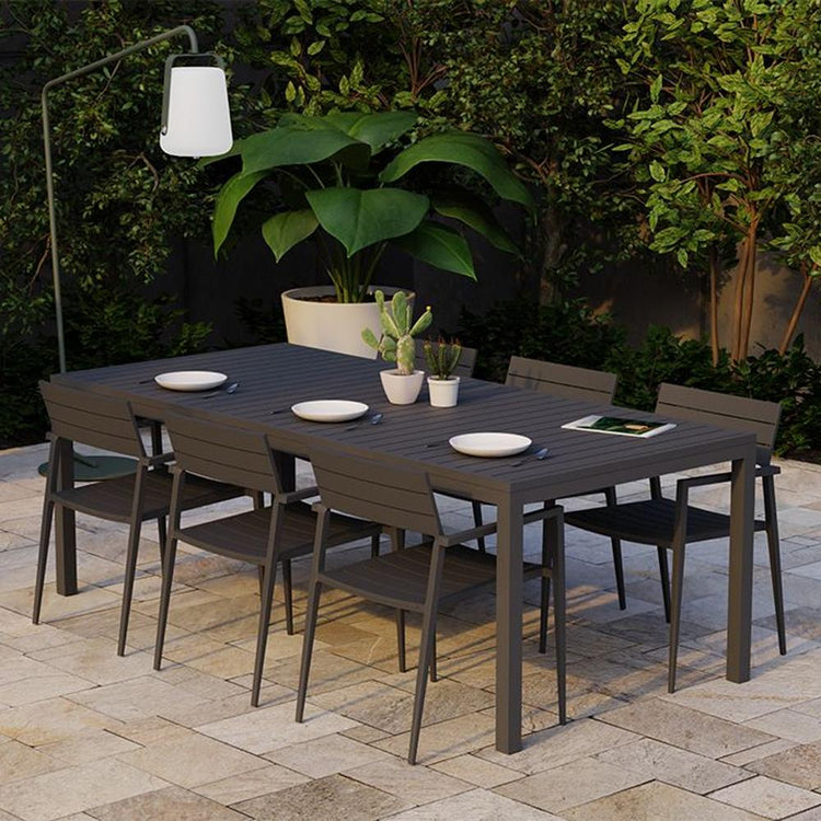 Outdoor Table - Halki Table - Outdoor - 220cm X 100cm - Charcoal