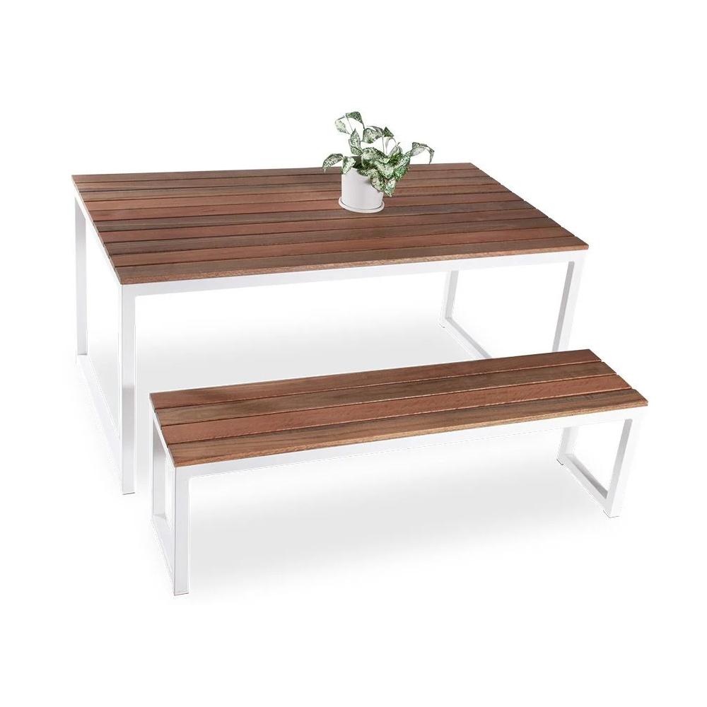 Outdoor Table - Lilico Box End Outdoor Dining Table - Spotted Gum